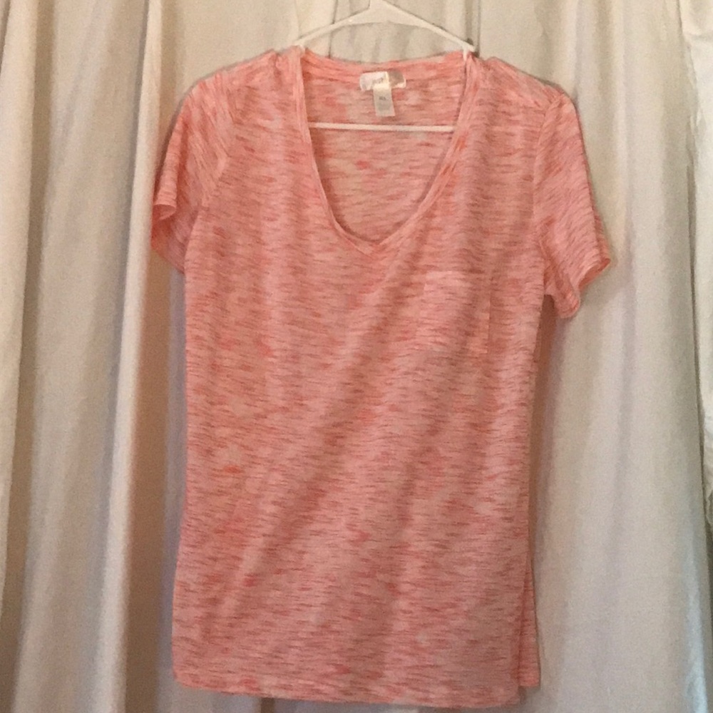 Just be! Pink shirt with pocket, Size XL